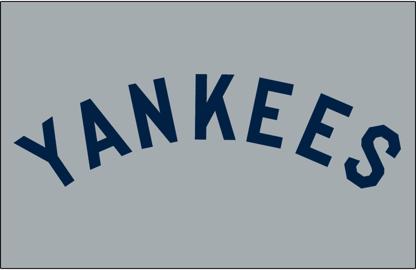 New York Yankees 1927-1930 Jersey Logo decal supplier